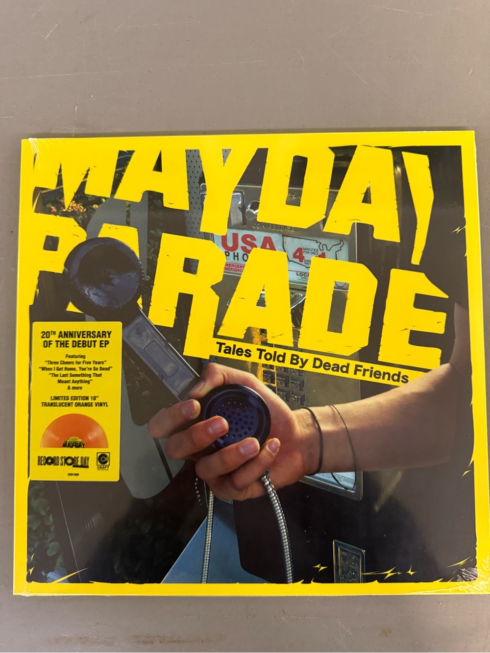 Mayday Parade- Tales Told By Dead Friends RSD 2026(Translucent Orange)